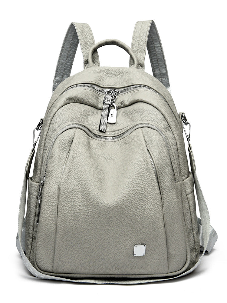 👜Puha bőr hátizsák/válltáska nőknek, sokoldalú, stílusos és nagy kapacitású utazótáska✨