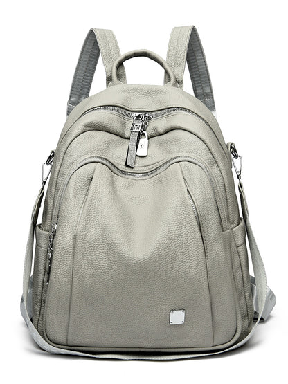 👜Puha bőr hátizsák/válltáska nőknek, sokoldalú, stílusos és nagy kapacitású utazótáska✨