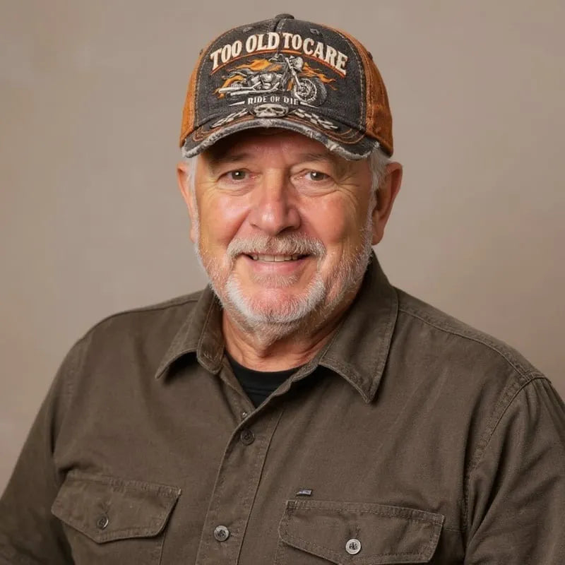 🏁💀Retró stílusú baseballsapka 3D digitális nyomtatással