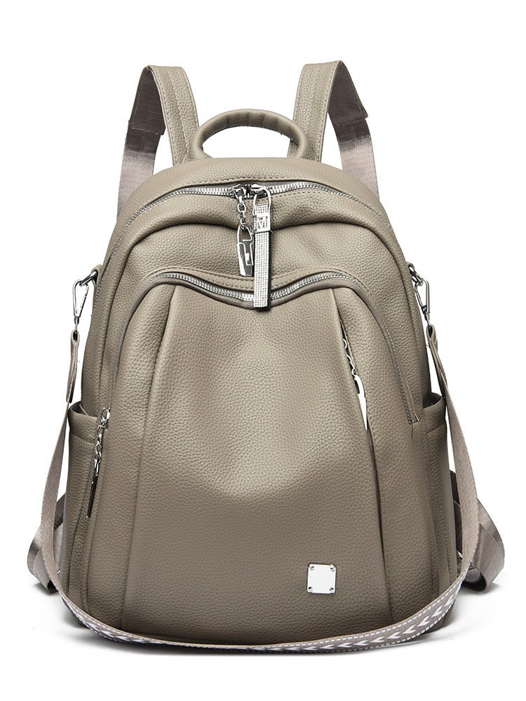 👜Puha bőr hátizsák/válltáska nőknek, sokoldalú, stílusos és nagy kapacitású utazótáska✨