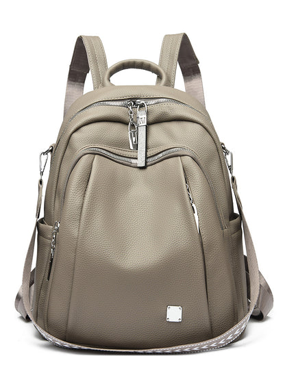 👜Puha bőr hátizsák/válltáska nőknek, sokoldalú, stílusos és nagy kapacitású utazótáska✨