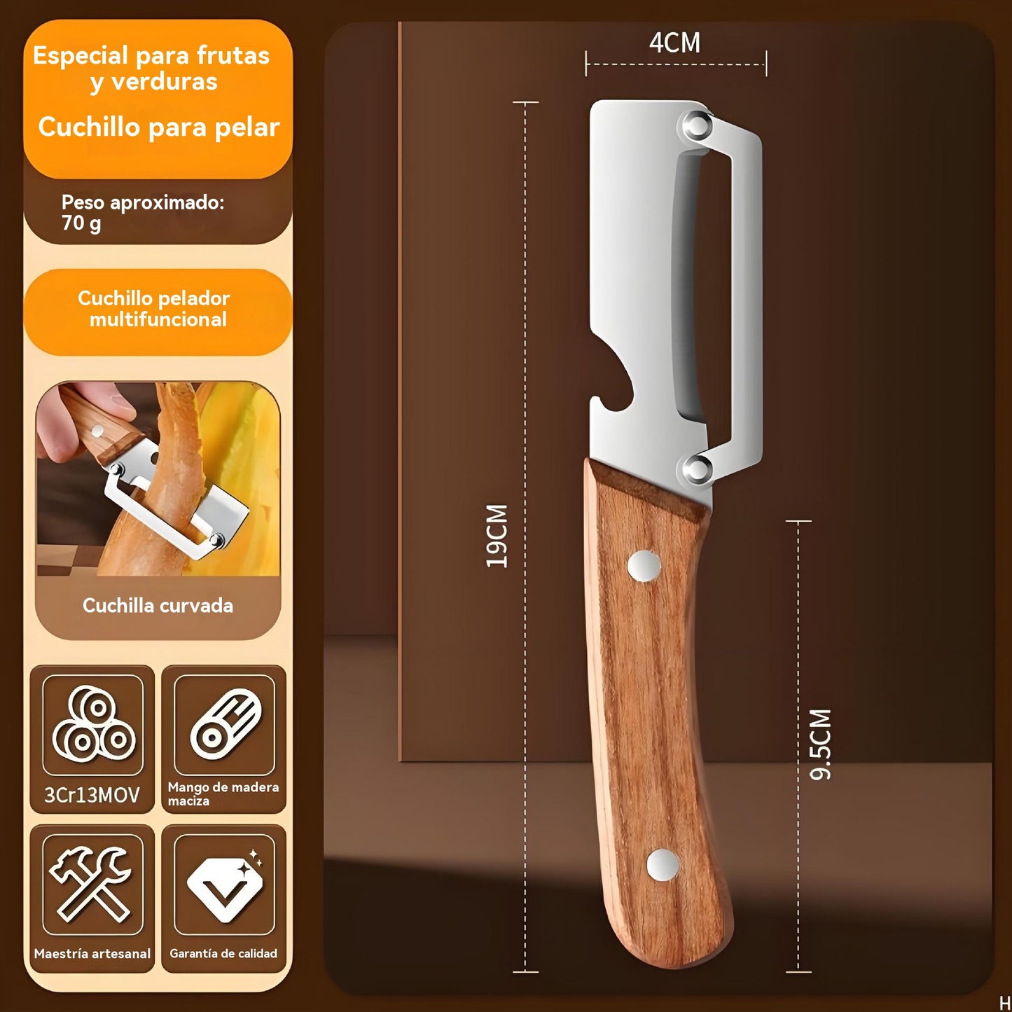 🔥【Vásárolj 1-et, kapsz 2-t ingyen】Vastagított rozsdamentes acél hámozó konyhai használatra.