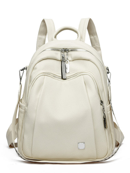 👜Puha bőr hátizsák/válltáska nőknek, sokoldalú, stílusos és nagy kapacitású utazótáska✨