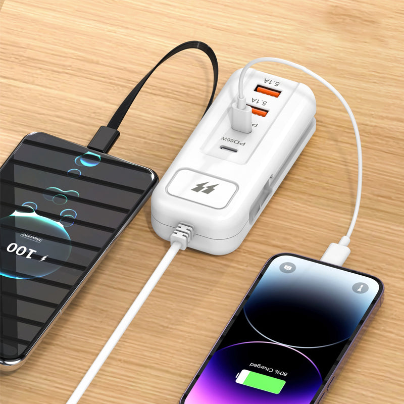 🔥Vásárolj egyet, kapsz egyet ingyen🔥⚡USB hosszabbító kábel túlfeszültség-védelemmel | 4 portos Smart Hub, 30 perces gyors töltés, túlfeszültség-védelem | Tartsd rendben asztali számítógépedet és úti felszerelésedet✨