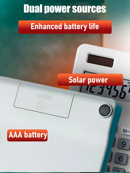 ✨ ✨Asztali számológép írótáblával, multifunkcionális jegyzettömb irodai használatra számvitelben és pénzügyekben, okosszámítógép