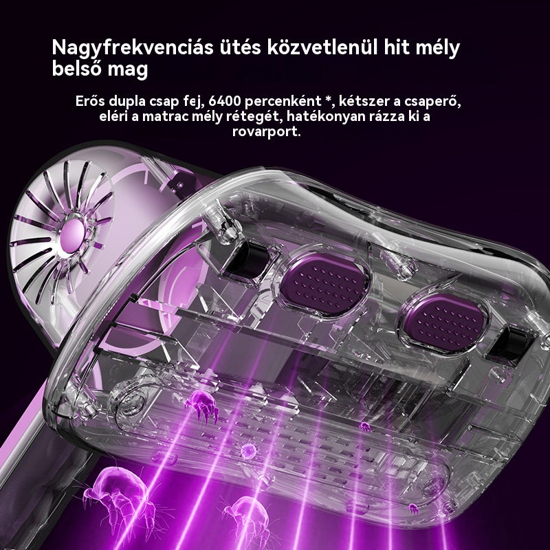 😍Vezeték nélküli atka eltávolító eszköz otthonra, ultraibolya sterilizálásra és atka eltávolításra