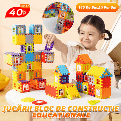 【70/140/210 darab】🎁🎁 Háztömbök Oktatójátékok